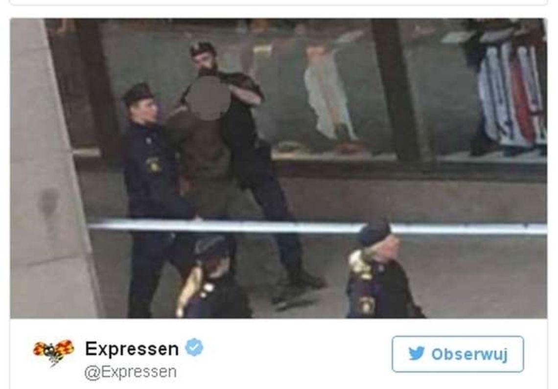 Zamach w Sztokholmie: Są zabici i ranni (wideo)