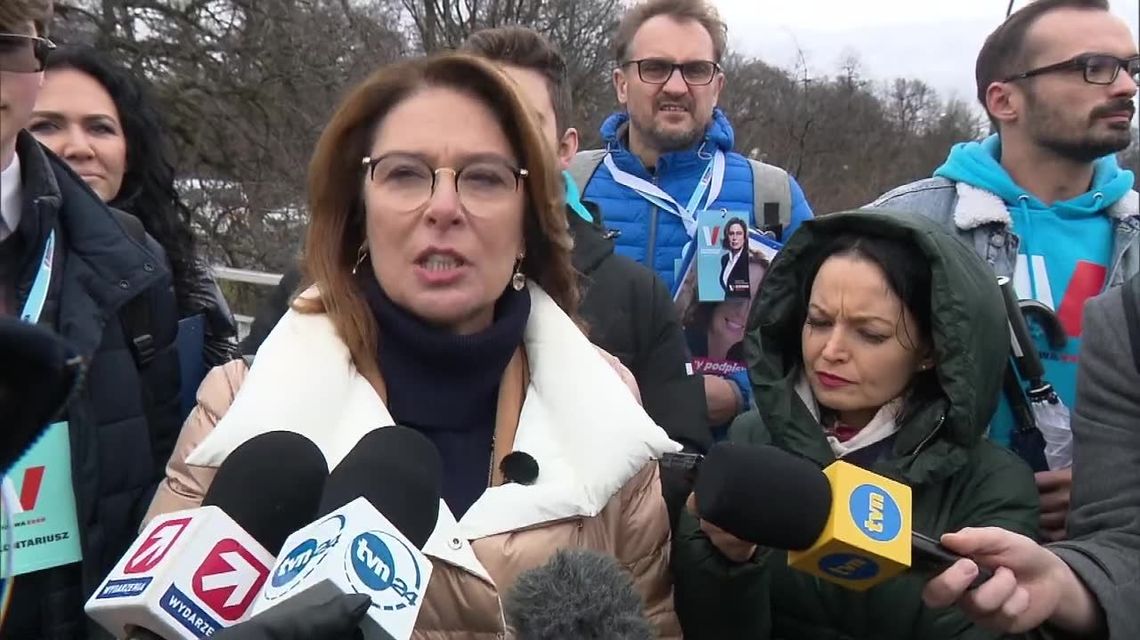 "Zameldowałem gotowość bojową". D. Tusk poparł M. Kidawę-Błońską