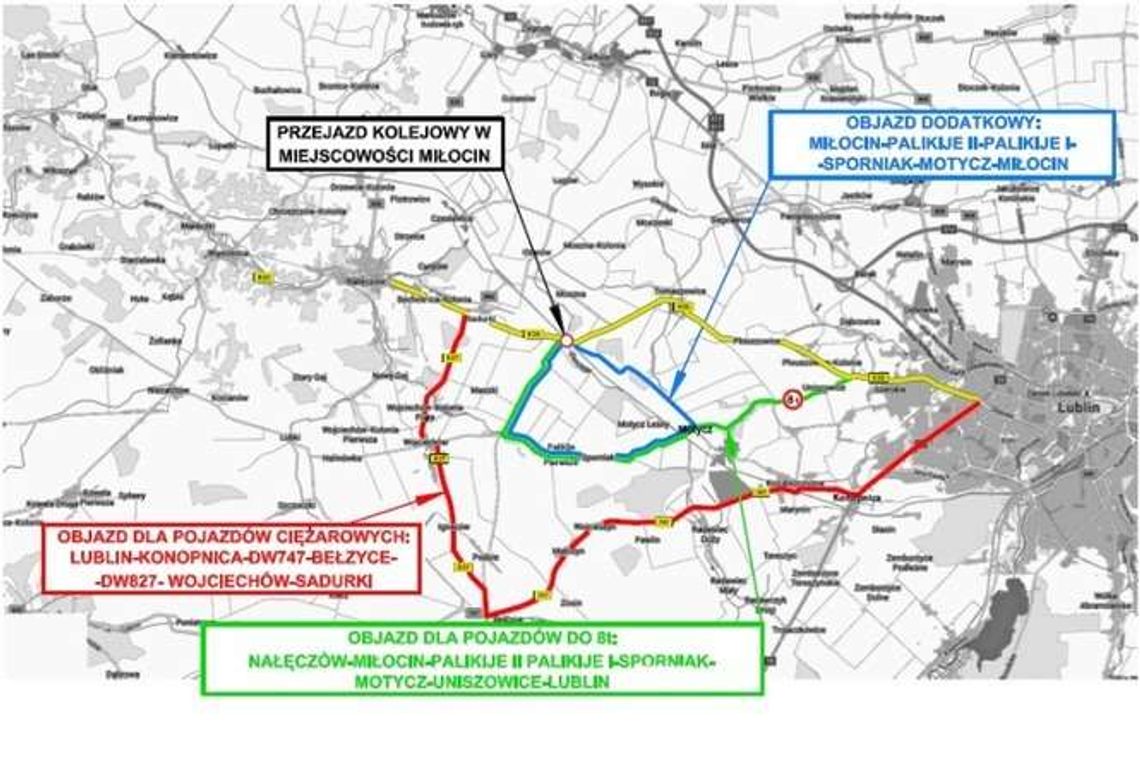 Zamkną na pięć dni przejazd kolejowy w Miłocinie. Sprawdź trasy objazdów