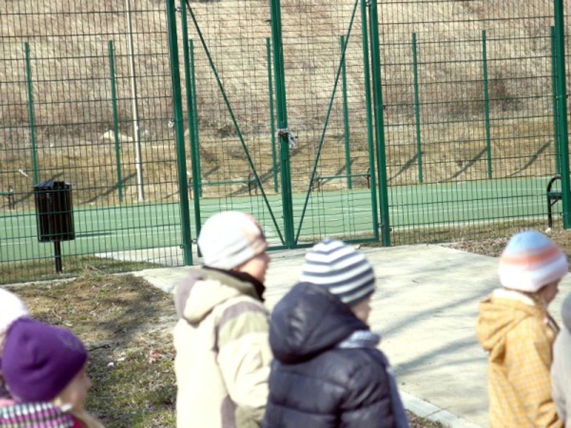 Zamknęli korty tenisowe w Parku Czuby i schowali klucz