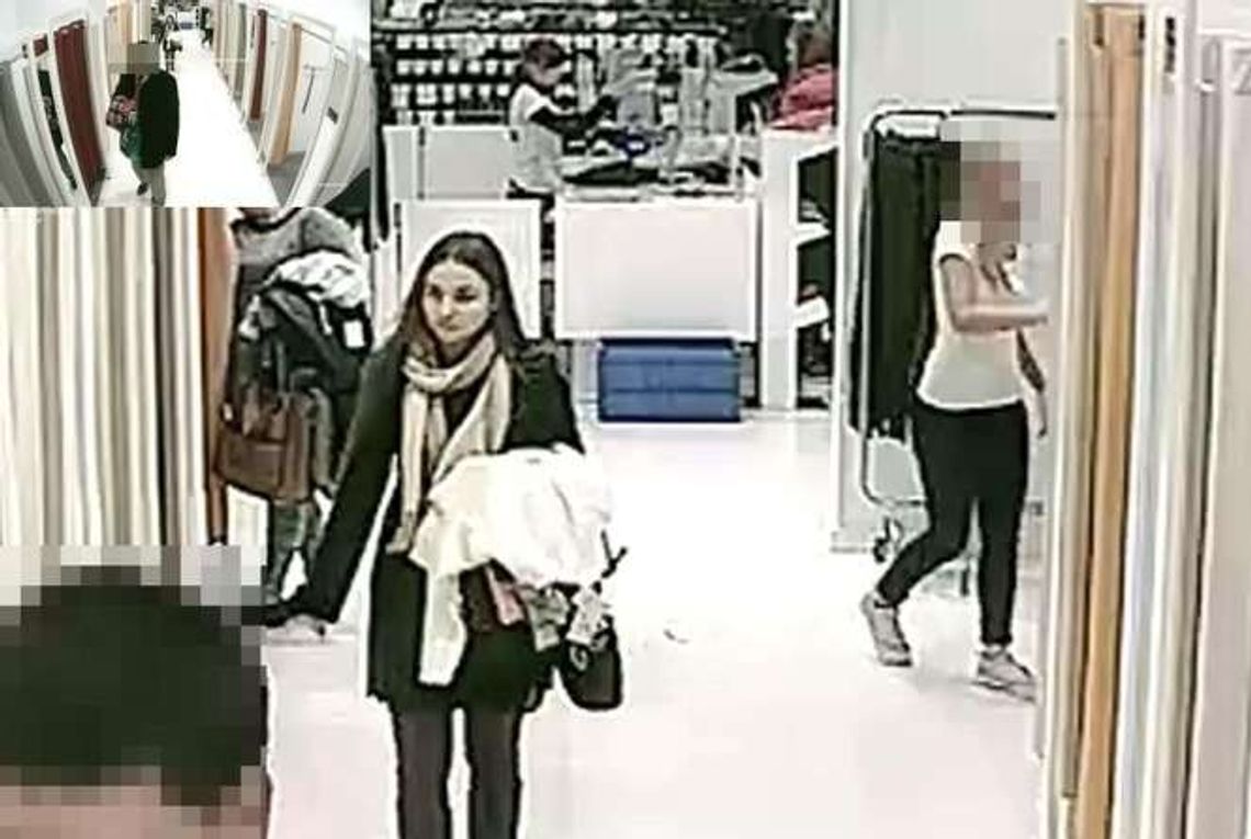 Zamknęły się w przebieralni i odcinały zabezpieczenia. Monitoring nagrał złodziejki