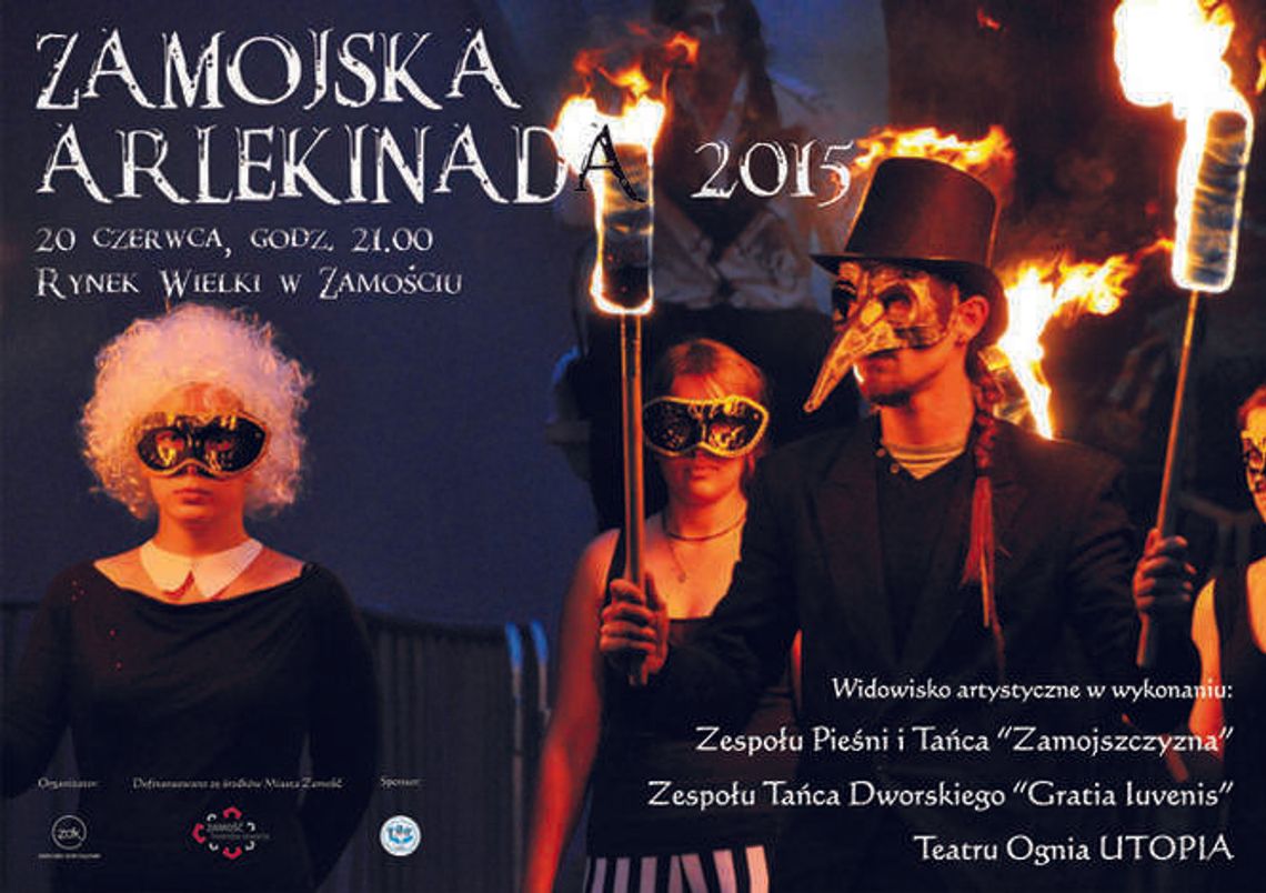 Zamojska Arlekinada na Rynku Wielkim