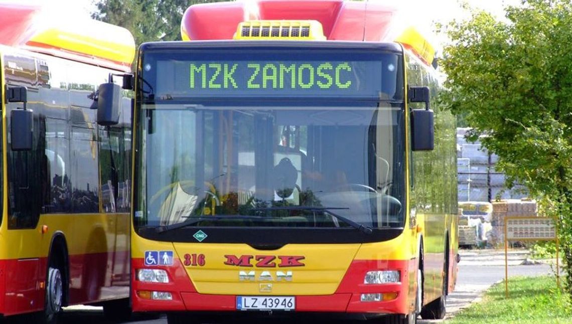 Zamojskie autobusy jeżdżą według nowego rozkładu jazdy