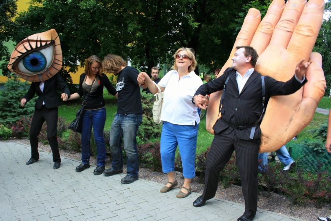 Zamojskie Lato Teatralne trwa: W Zmysłach z aktorami grali widzowie (zdjęcia)