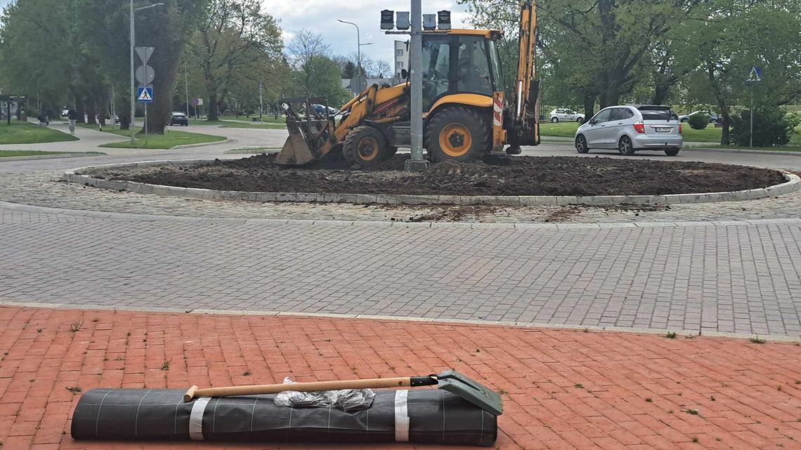 Zamojskie ronda się zazielenią. Pierwsze w stylu barokowym