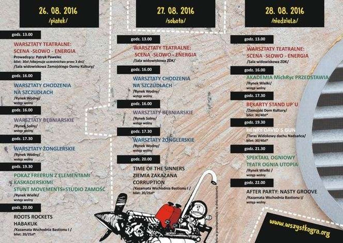 Zamość: Atrakcyjny weekend na koniec wakacji