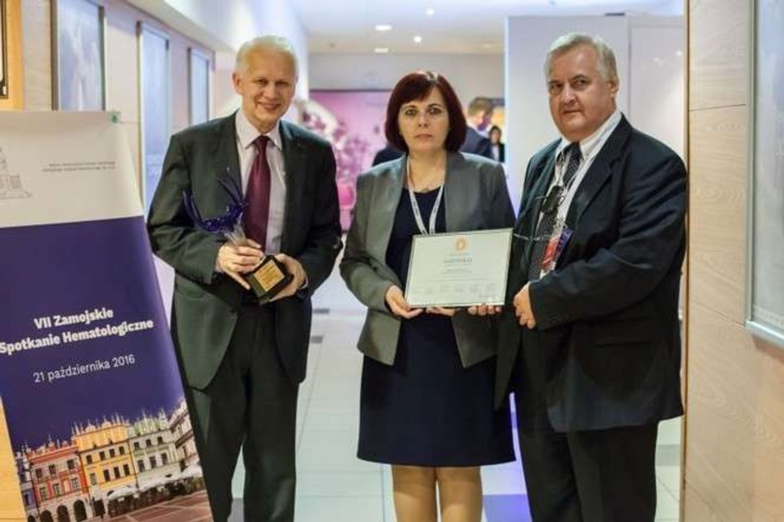 Zamość: Białaczkę leczą z certyfikatem "W trosce o pacjenta" Zamość: Białaczkę leczą z certyfikatem "W trosce o pacjenta"