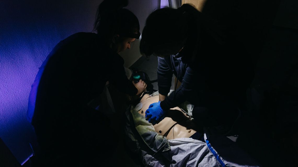 Zamość. Jak w realu. Trudne zaliczenie studentów pielęgniarstwa