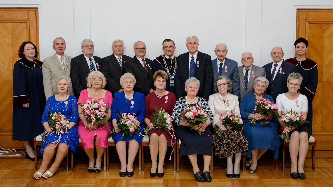 Zamość: Już pół wieku razem. Złote gody w ratuszu Zamość: Już pół wieku razem. Złote gody w ratuszu