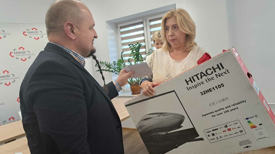 Zamość: Konkurs „Chcę, żeby było ładnie”. Zwyciężczyni oddała nagrodę