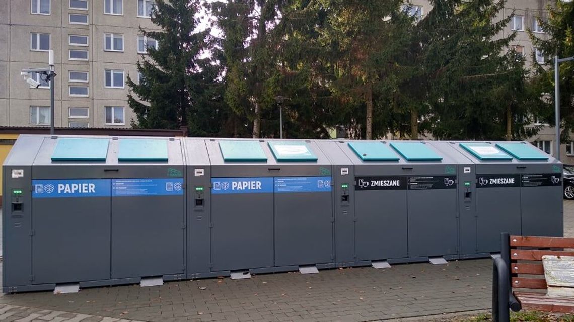 Zamość ma śmietniki XXII wieku. Odnotują każdy papierek Zamość ma śmietniki XXII wieku. Odnotują każdy papierek