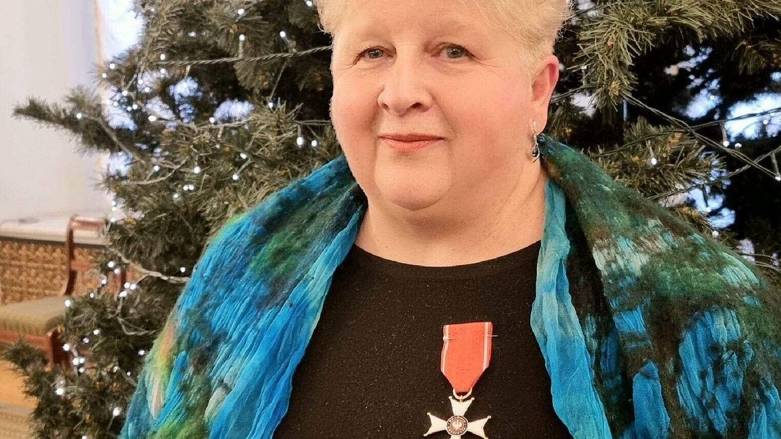 Zamość. Maria Król odznaczona Krzyżem Kawalerskim Orderu Odrodzenia Polski 