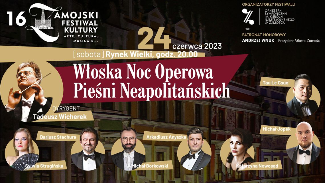 Zamość po włosku i kubańsku. Co weekend inny koncert