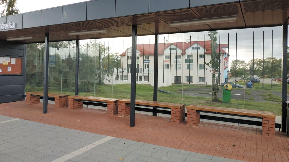 Zamość: Ptaki już nie będą zderzać się z przeszklonym przystankiem Zamość: Ptaki już nie będą zderzać się z przeszklonym przystankiem