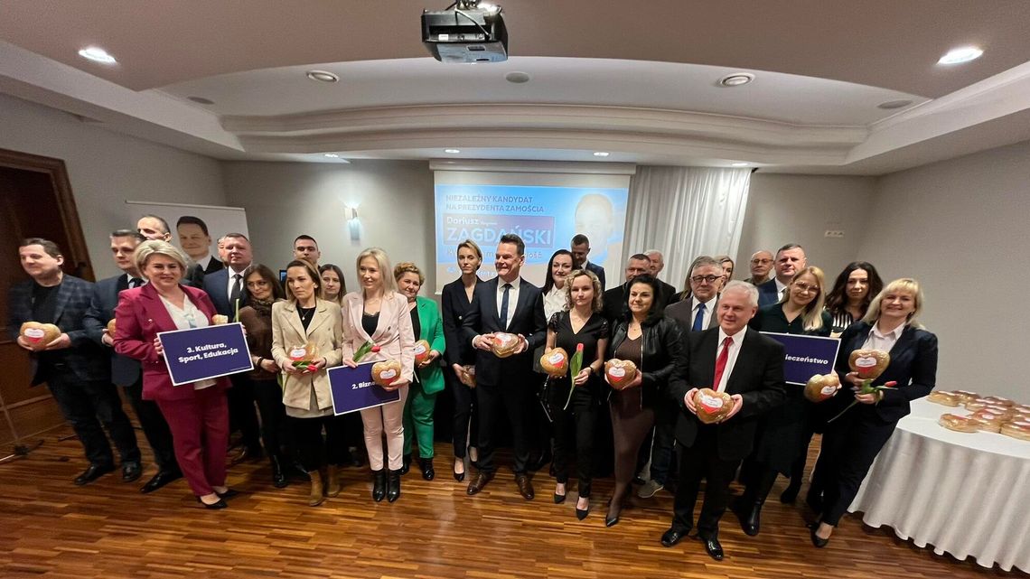 Zamość: Radny chce być prezydentem. Pokazał siedem "filarów" 