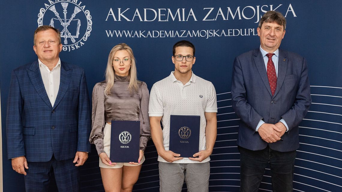 Zamość. Rektor AZ docenił mistrzów