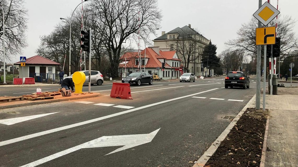 Zamość. Remont jeszcze trwa, ale jeździć już można