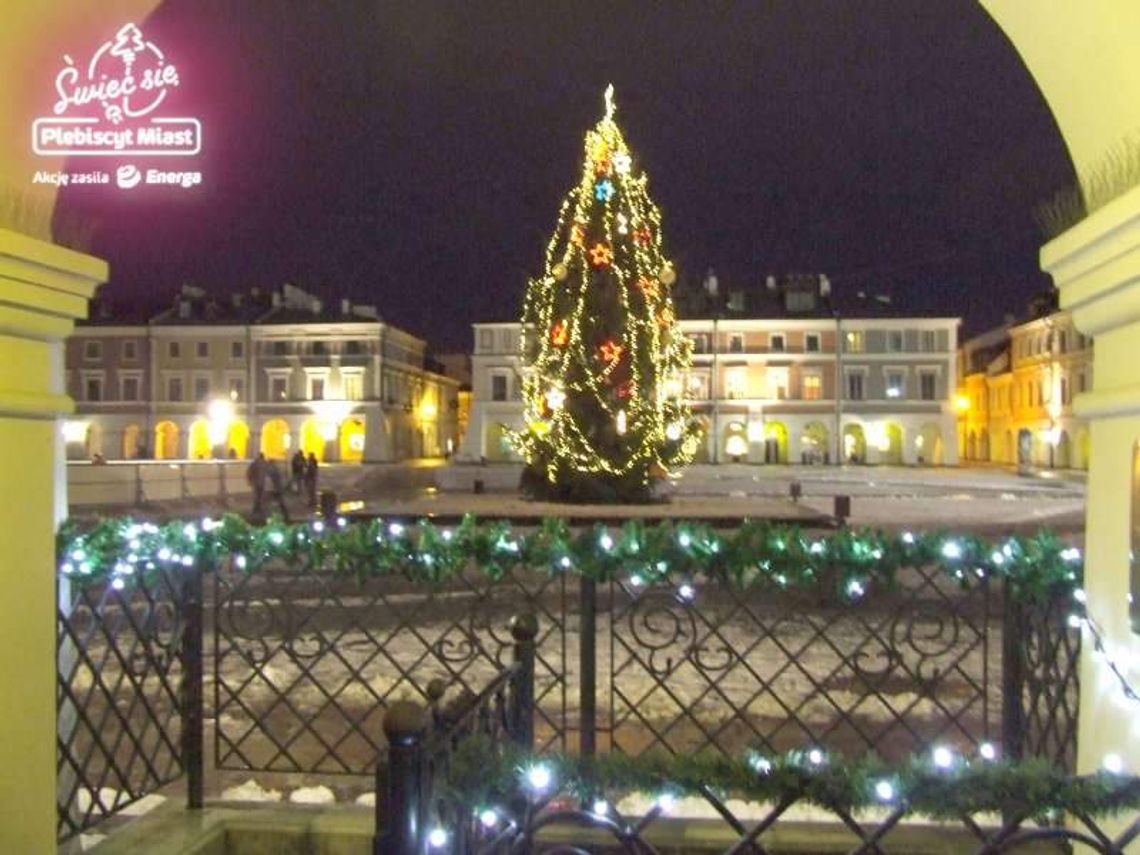Zamość świeci się najładniej. Trafił do finału