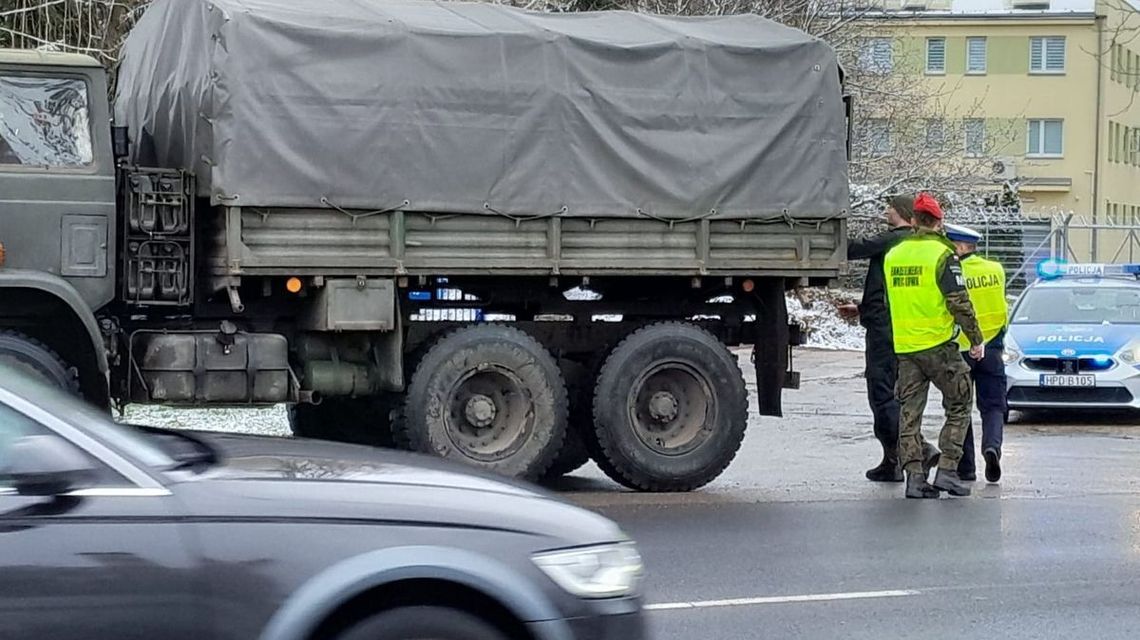 Żandarmeria i policja sprawdzała kierowców