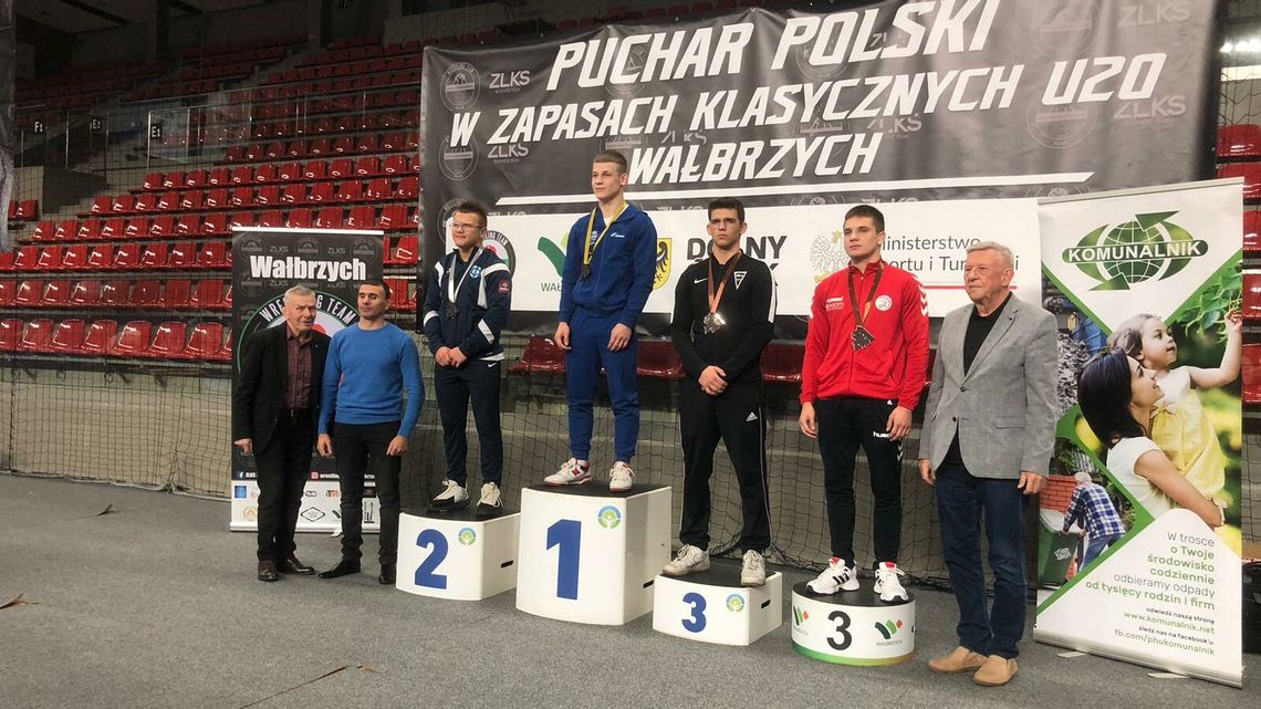 Zapaśnicy Cementu-Gryfa Chełm zdobyli medale podczas Pucharu Polski juniorów Zapaśnicy Cementu-Gryfa Chełm zdobyli medale podczas Pucharu Polski juniorów