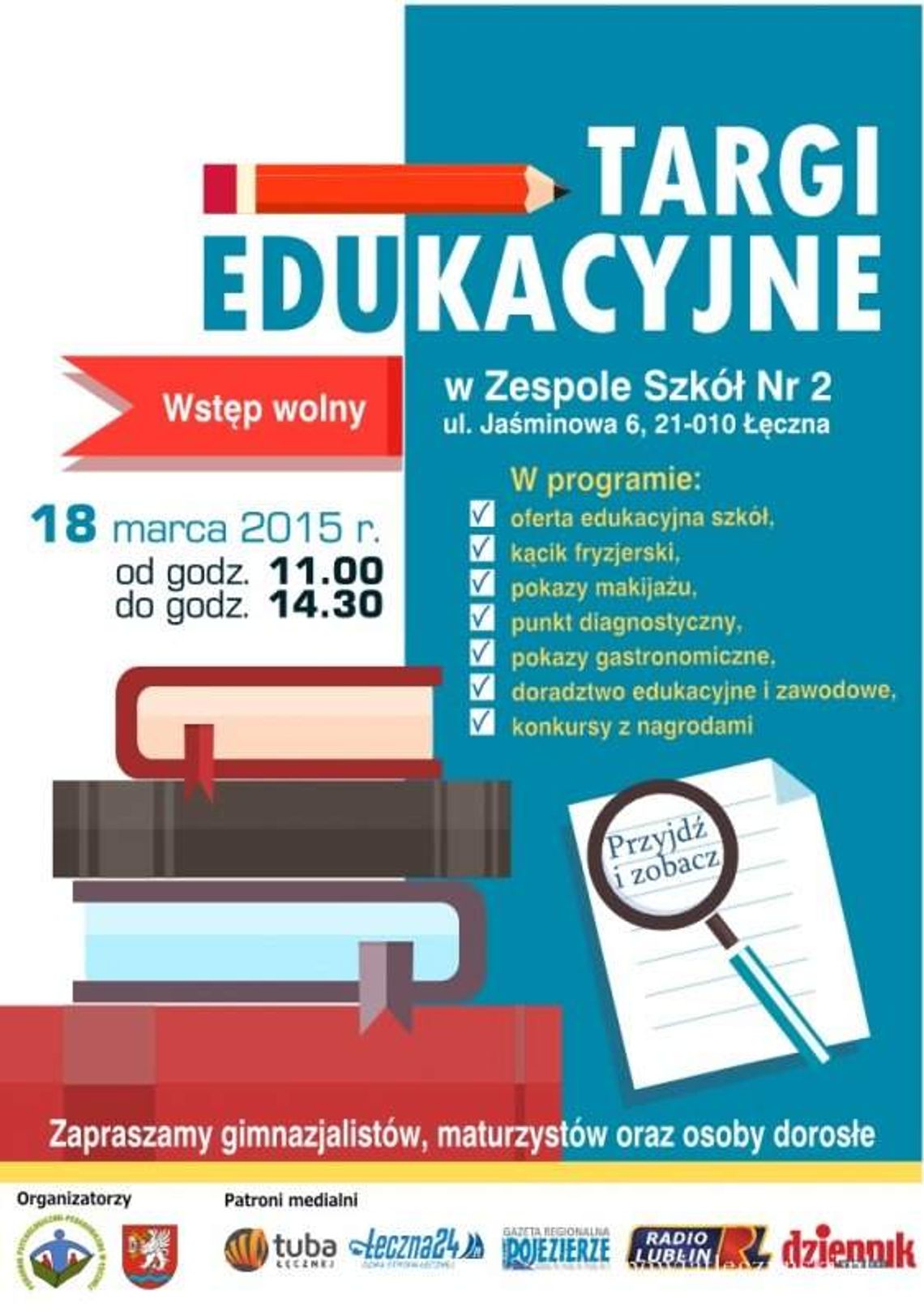 Zaplanuj swoje życie zawodowe. Targi Edukacyjne w Łęcznej