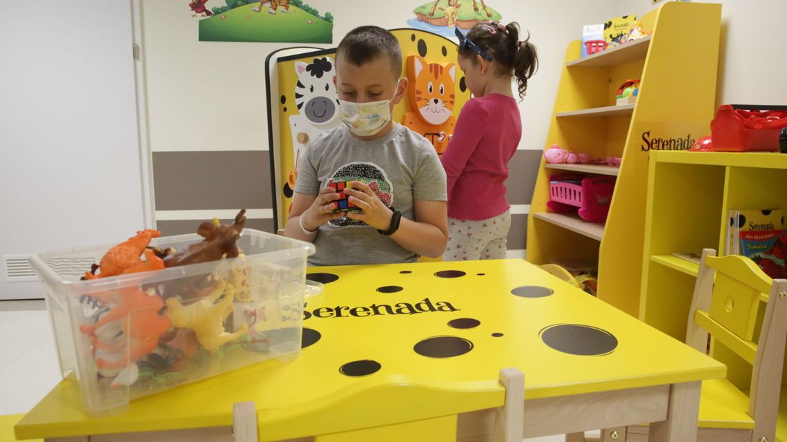 Zapomnieć na chwilę o leczeniu. W szpitalu dziecięcym powstało nowe miejsce dla pacjentów Zapomnieć na chwilę o leczeniu. W szpitalu dziecięcym powstało nowe miejsce dla pacjentów