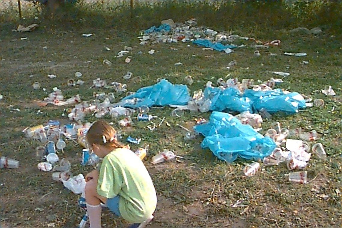 Zapomnieli posprzątać