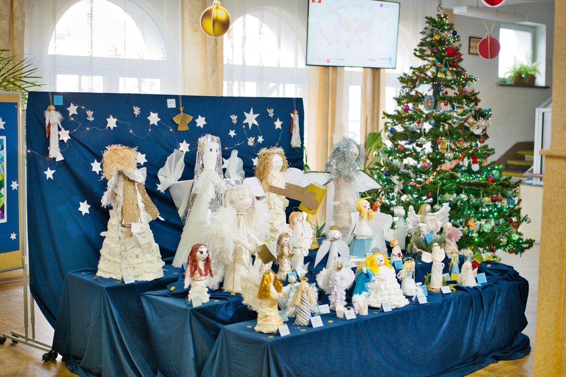 Zaprosili anioły do szkoły – finał pełen kreatywności i świątecznego klimatu