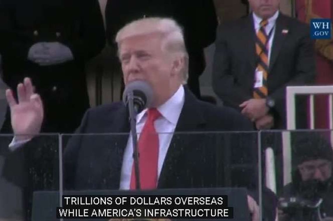 Zaprzysiężenie D. Trumpa. Prezydent USA ogłasza nową wizję