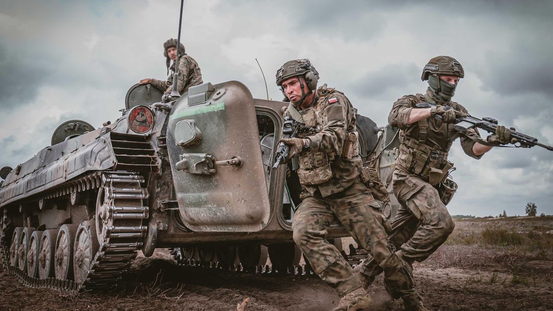 Zasadzka, szturm i obrona budynku - tak ćwiczyli lubelscy terytorialsi
