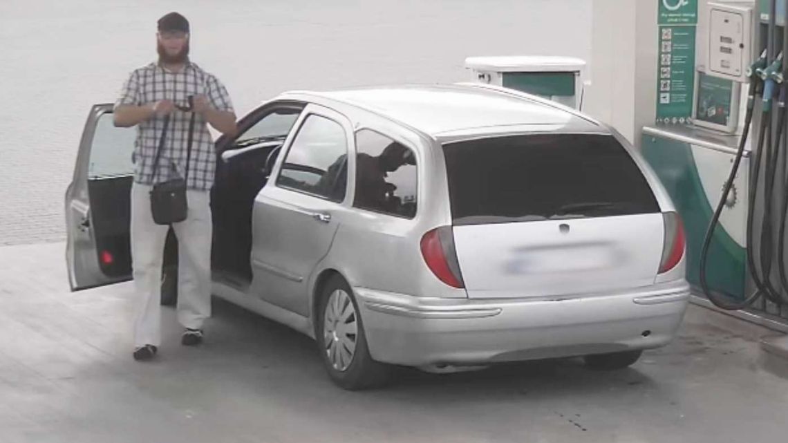 Zatankował i uciekł. Ten mężczyzna jest poszukiwany przez policję [wideo]