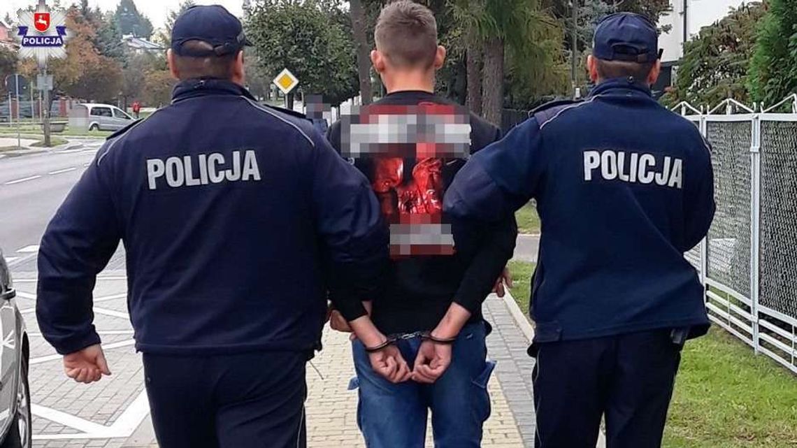 Zatrzymał się w lesie, żeby odpocząć. Napadło go trzech mężczyzn