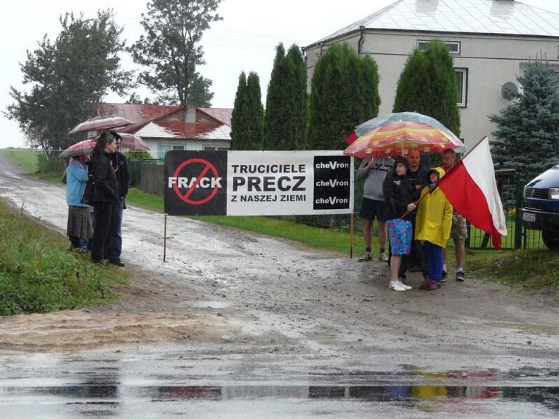 Zawada: Mieszkańcy bronią się przed łupkami (zdjęcia)