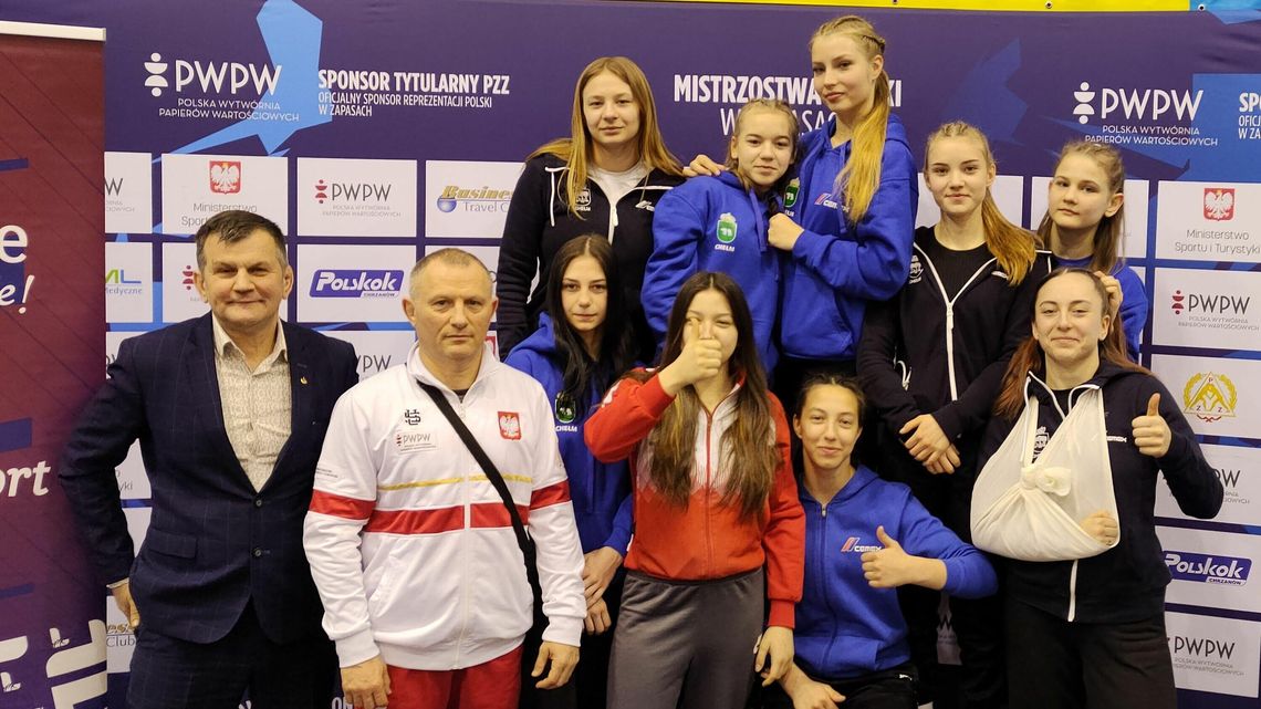 Zawodniczki Cementu-Gryfa Chełm wróciły z mistrzostw Polski kadetek z medalami