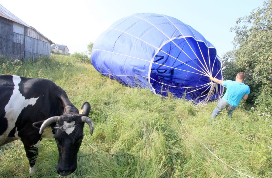 Zawody balonowe w sierpniu w Nałęczowie