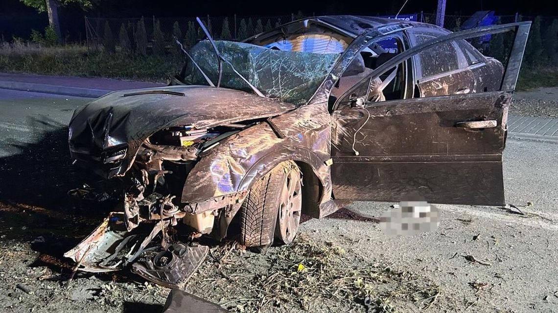 Zawrotna prędkość zgubiła kierowcę. 5 osób w szpitalu 