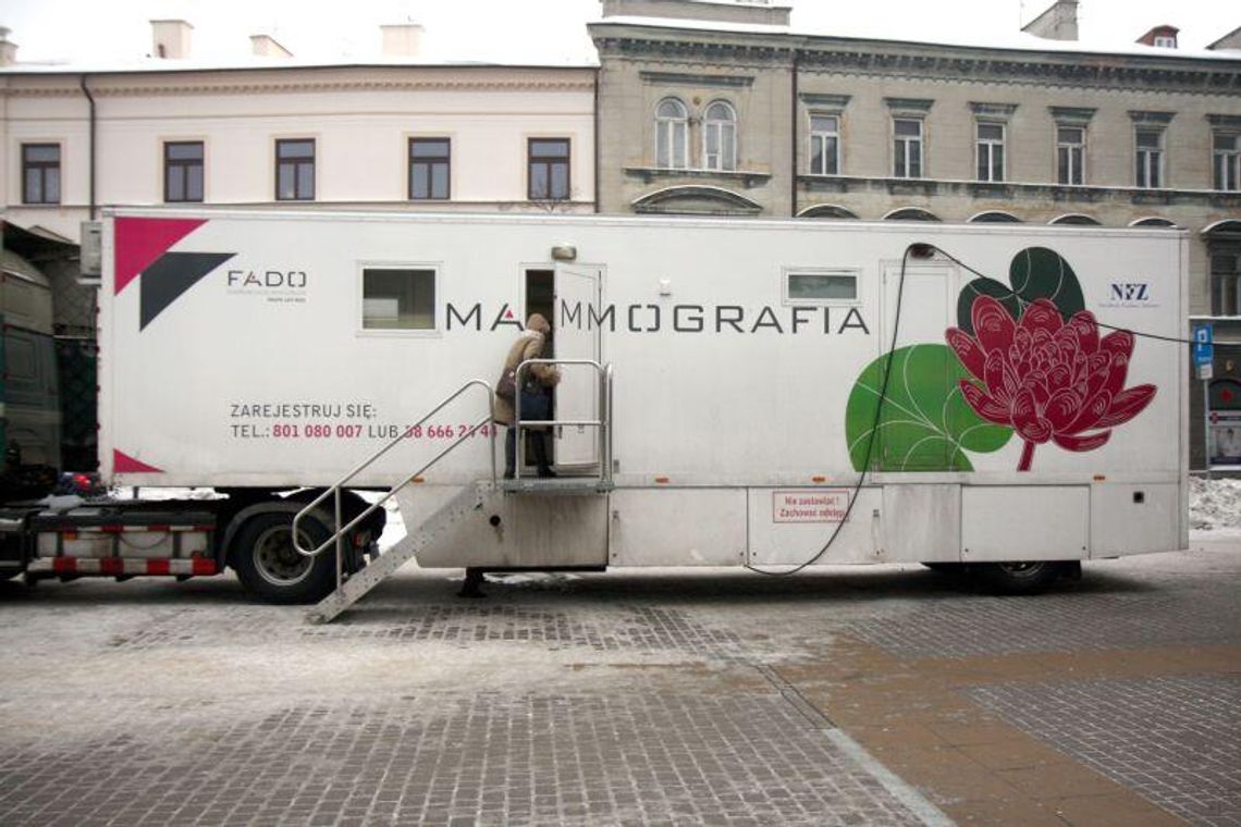 Zbadaj piersi w mammobusie Zbadaj piersi w mammobusie