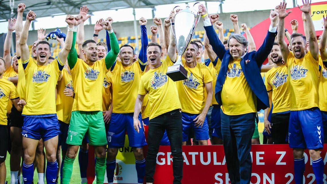 Zbigniew Jakubas: Bierzemy się do pracy, bo ekstraklasa to nie pierwsza liga