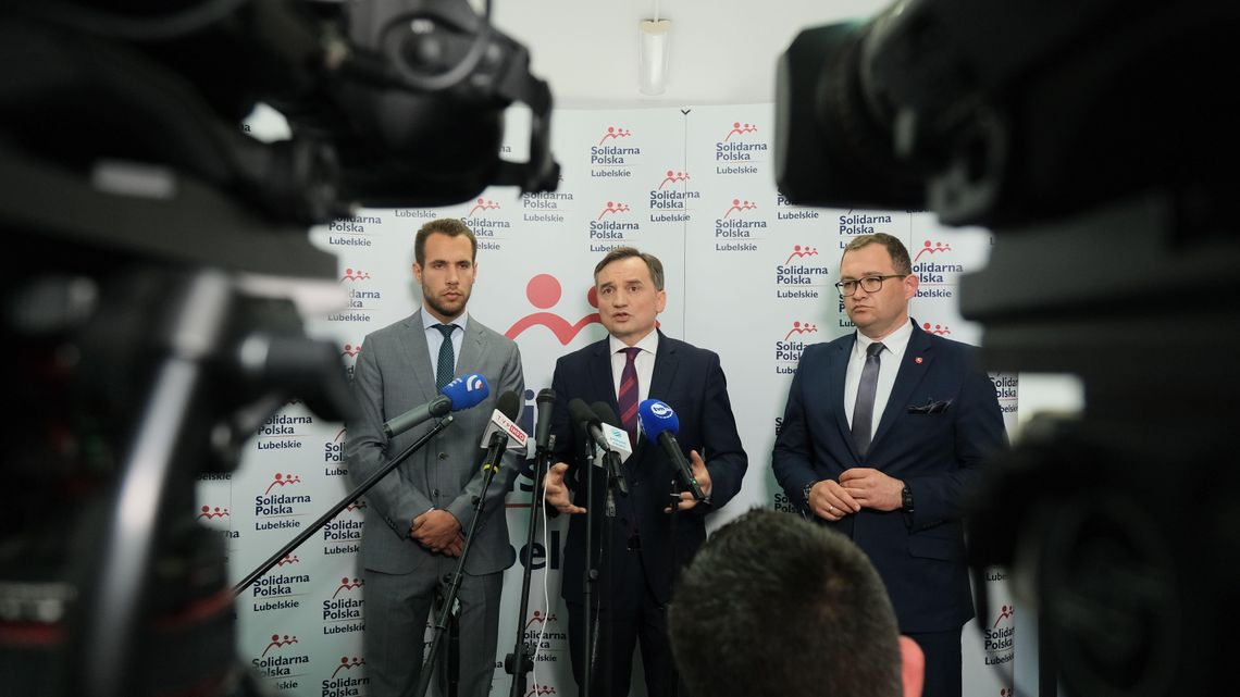 Zbigniew Ziobro do Lublina przyjechał mówić o… Minister zaskoczył