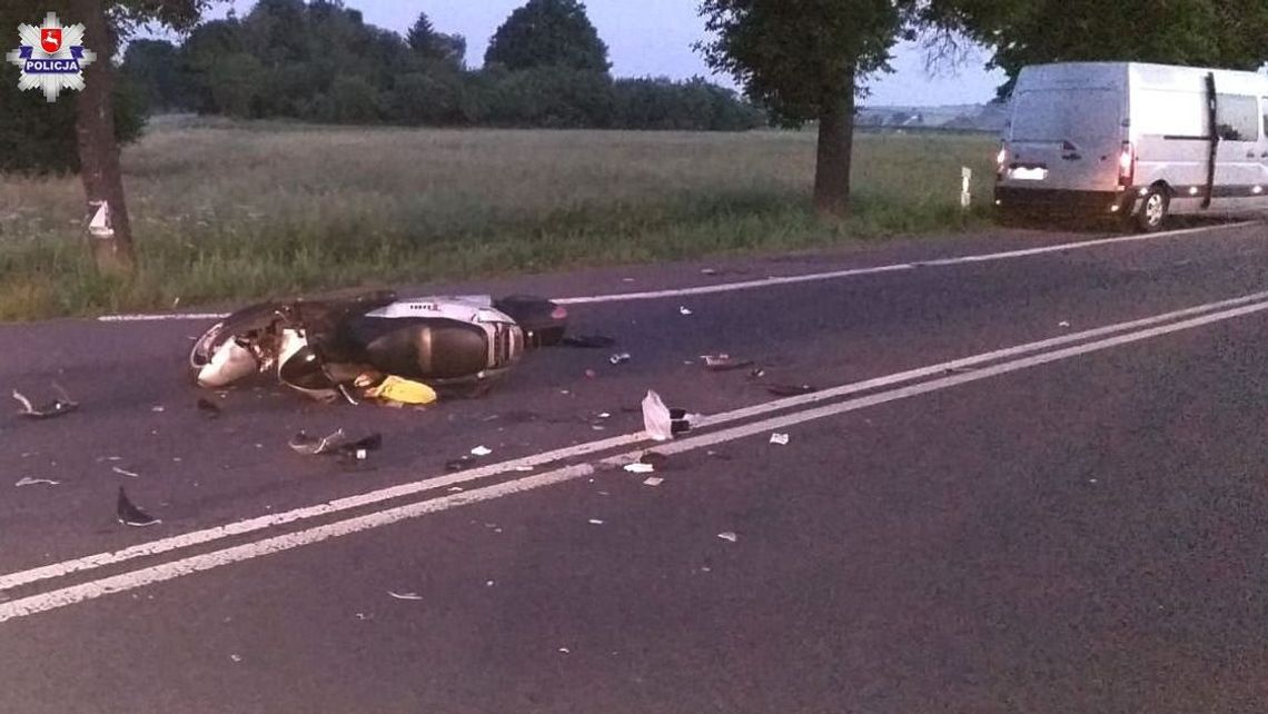Zderzenie busa ze skuterem. 26-latka trafiła do szpitala Zderzenie busa ze skuterem. 26-latka trafiła do szpitala