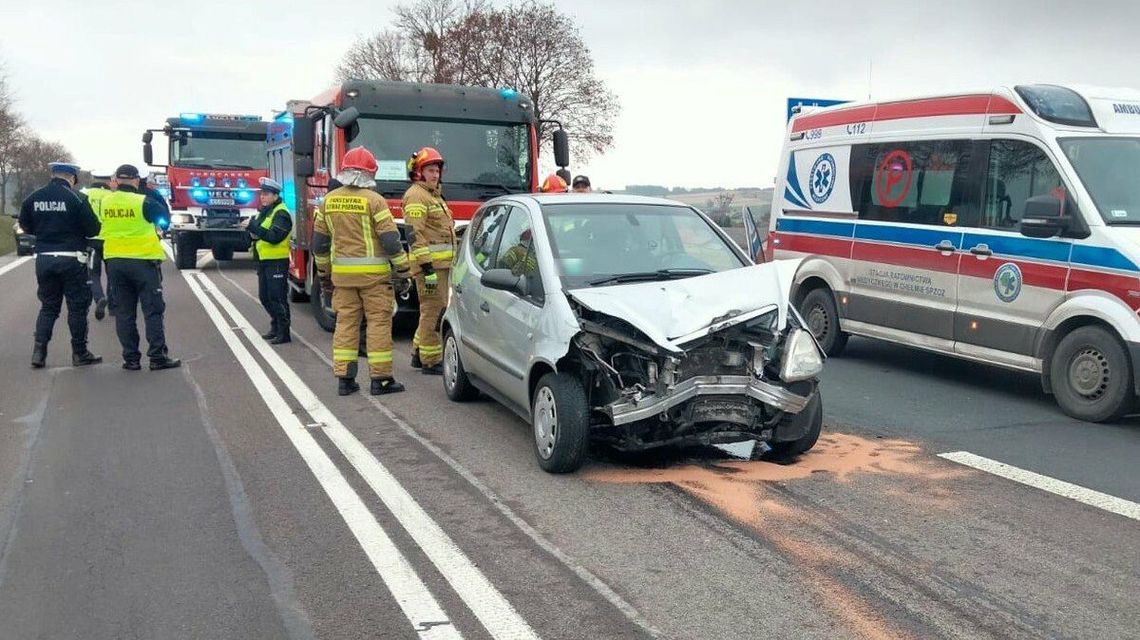 Zderzenie między Piaskami a Krasnymstawem