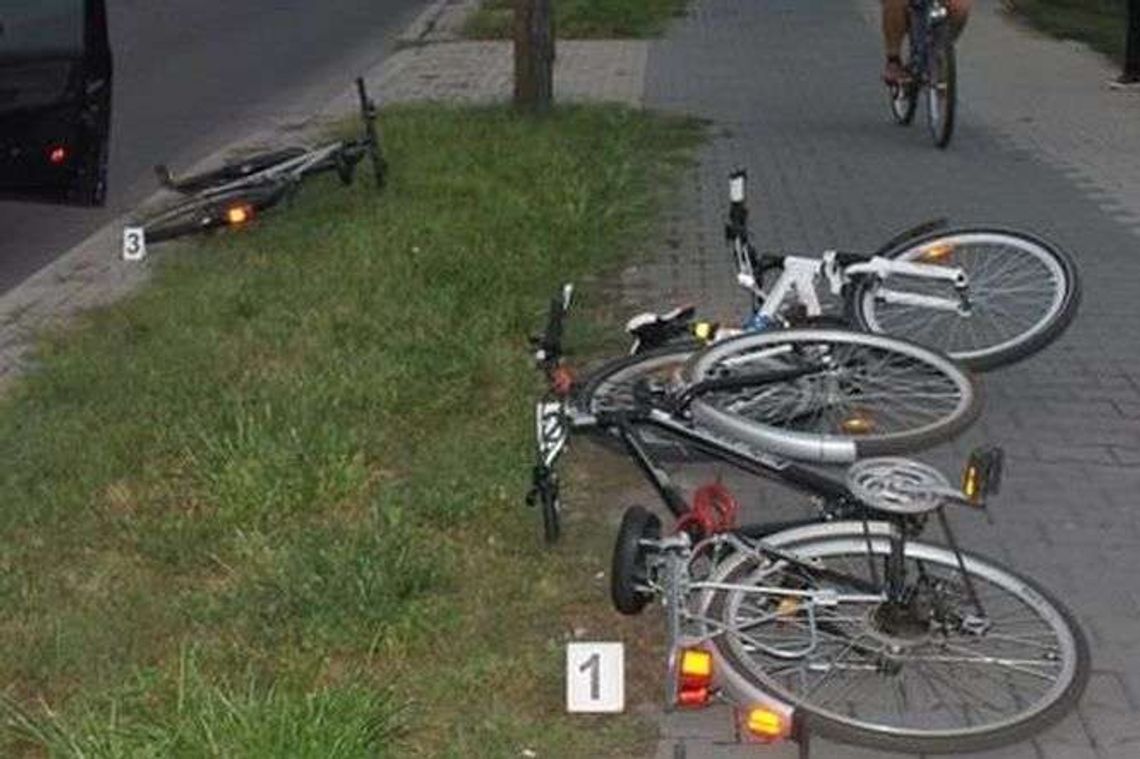 Zderzenie na ścieżce rowerowej. Pijany 23-latek wjechał w 11-latkę