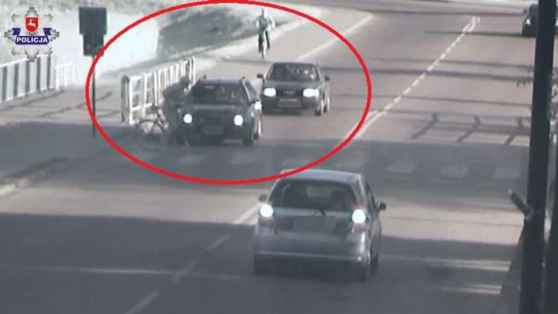Zderzenie toyoty z rowerzystą. Czy kierowca w ogóle w miał szansę wyhamować? [wideo]