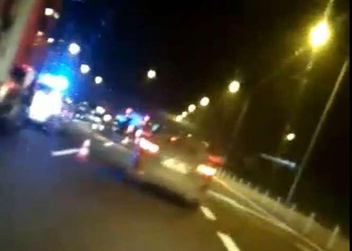 Zderzenie w Ciecierzynie. Utrudnienia trwały kilka godzin [wideo]