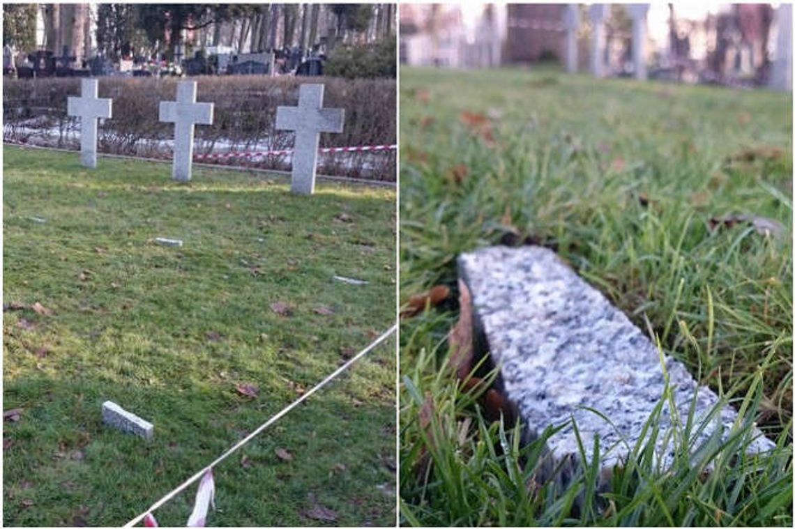 Zdewastowali cmentarz wojskowy. Apel wojewody lubelskiego Zdewastowali cmentarz wojskowy. Apel wojewody lubelskiego