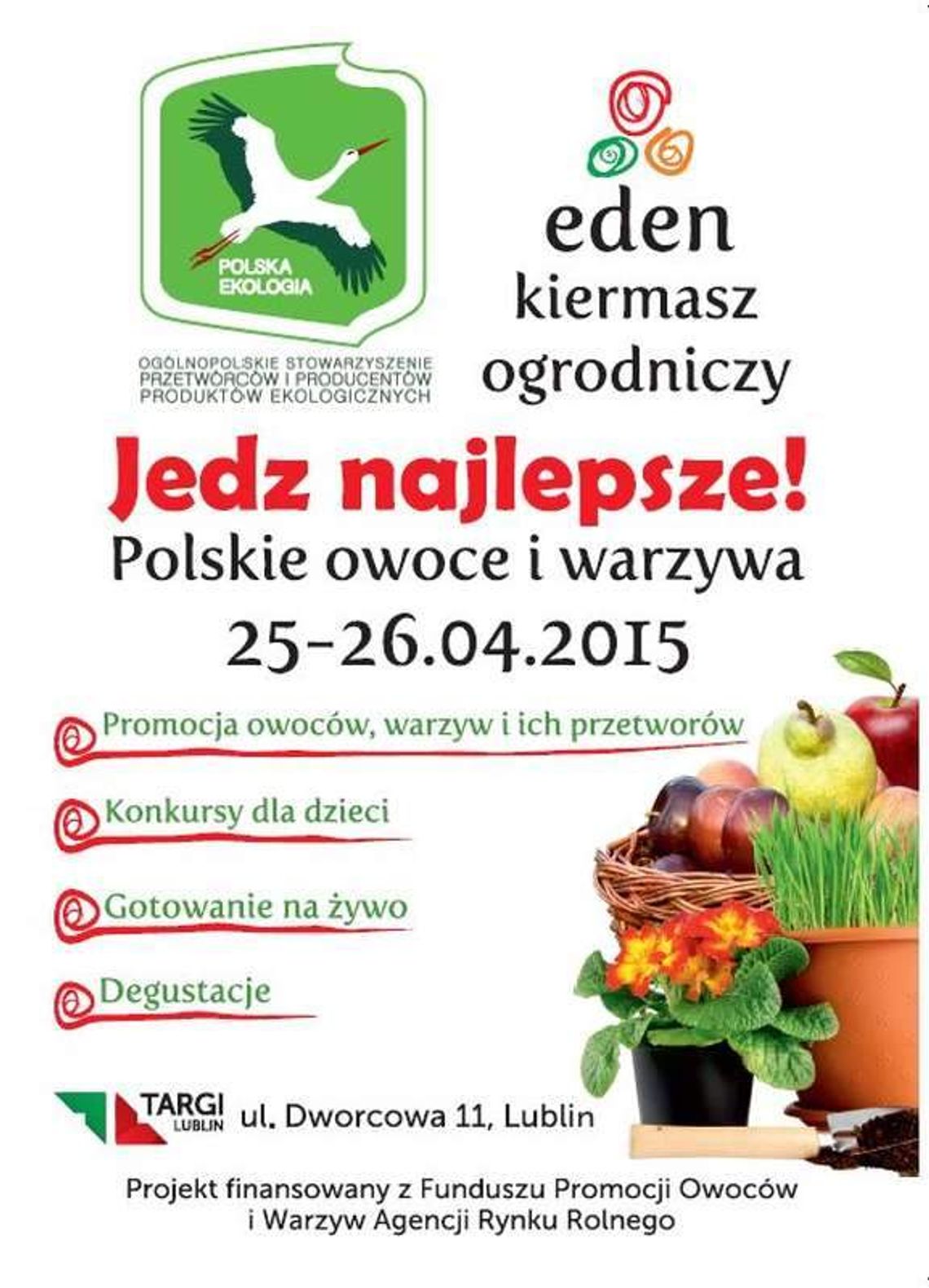 Zdrowa żywność na targach Eden w Lublinie