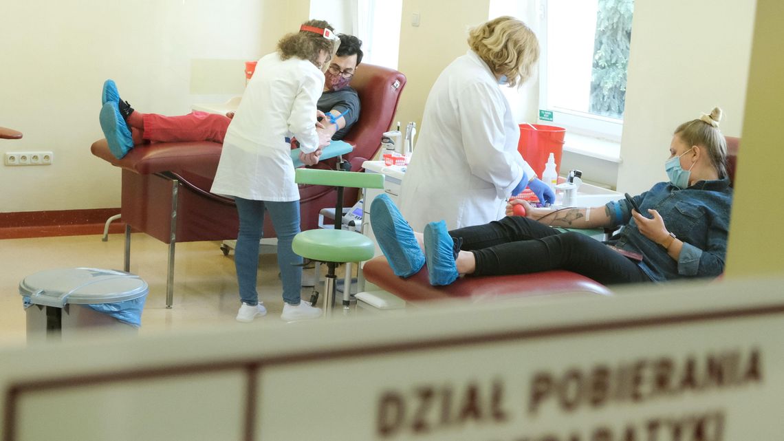 Żeby w Lublinie oddać osocze, musisz się bardzo postarać