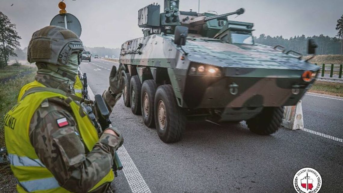 Żelazny Obrońca-25: kolumny wojskowe pojawią się na drogach