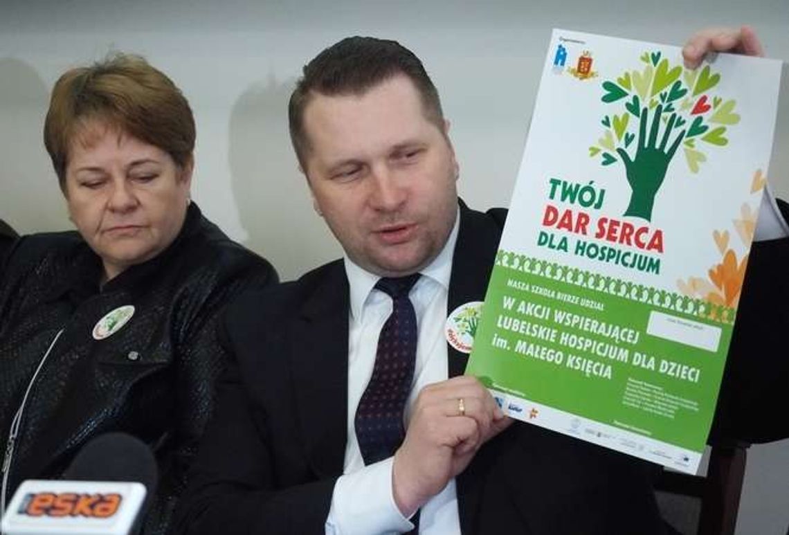 Zerbano 95 tys. zł dla Lubelskiego Hospicjum Małego Księcia
