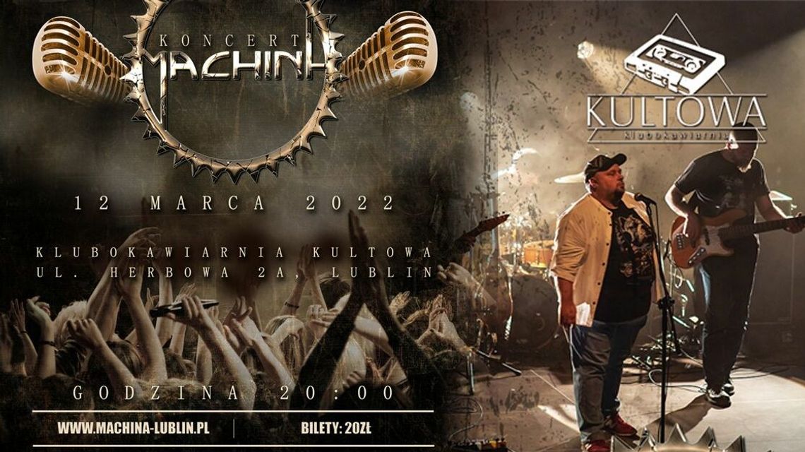 Zespół Machina w Kultowej Klubokawiarni